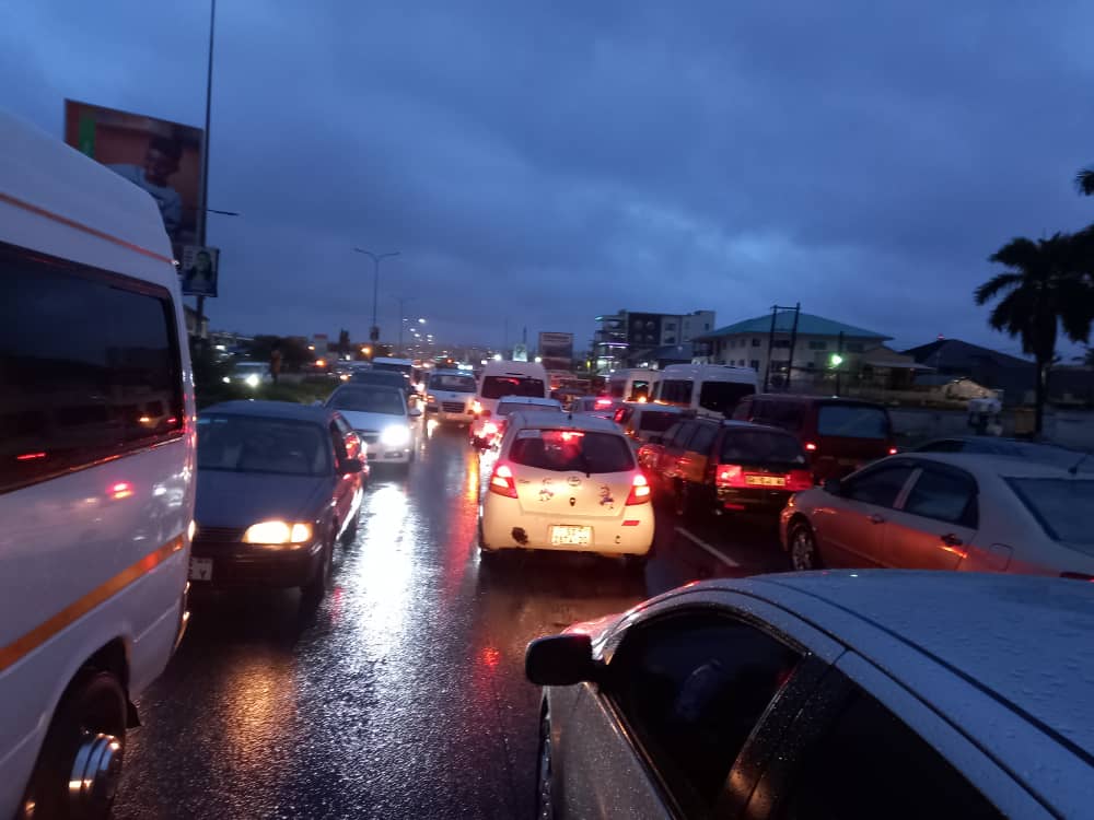 Parts of Accra flooded after 5-hour downpour