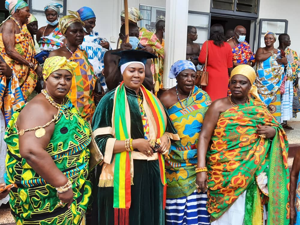 Paramount Queen Mother of Dormaa awarded an Honorary Doctorate degree by the Alfred Nobel University of Ukraine Paramount Queen Mother of Dormaa awarded an Honorary Doctorate degree by the Alfred Nobel University of Ukraine