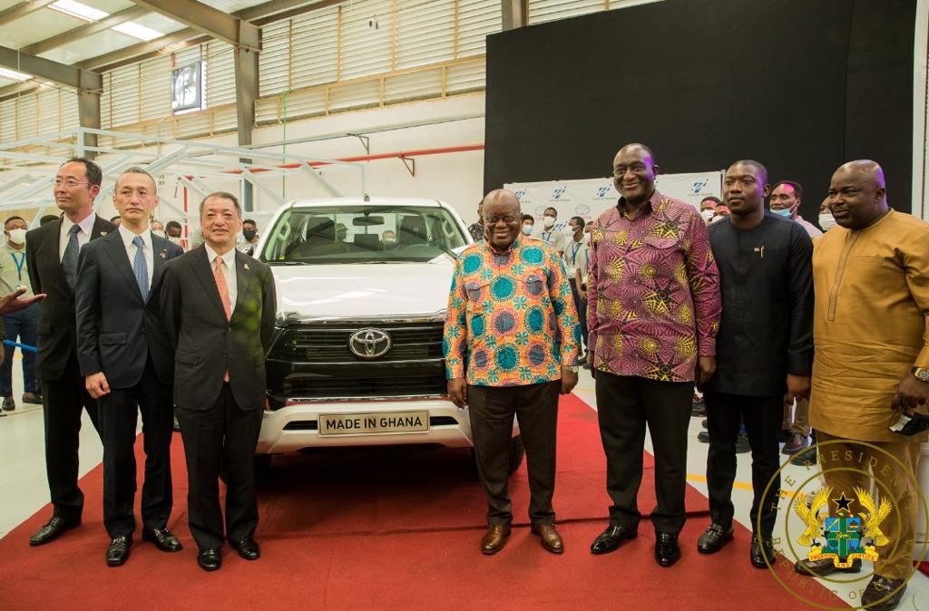 Akufo-Addo commissions Toyota and Suzuki Vehicle Assembly Plant