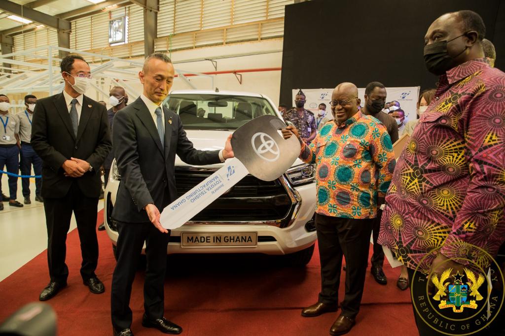 Akufo-Addo commissions Toyota and Suzuki Vehicle Assembly Plant