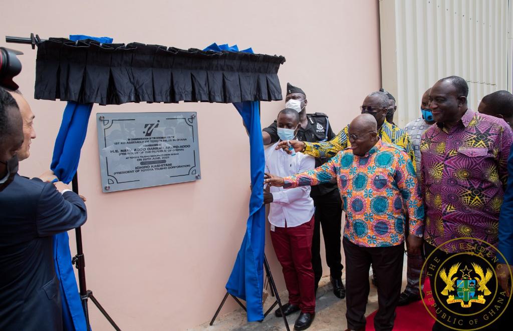Akufo-Addo commissions Toyota and Suzuki Vehicle Assembly Plant