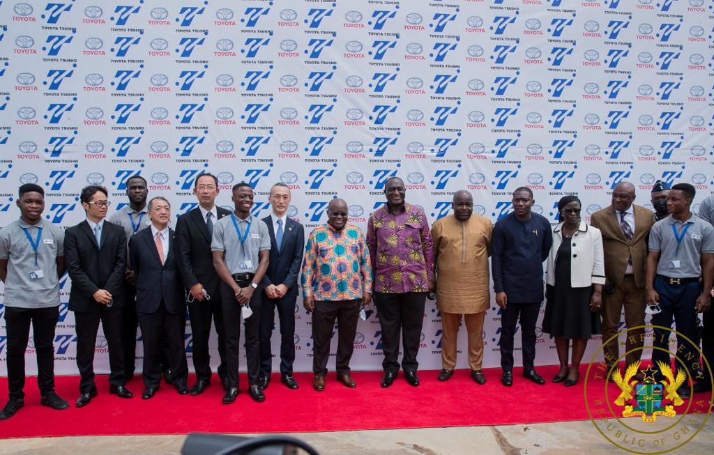 Akufo-Addo commissions Toyota and Suzuki Vehicle Assembly Plant