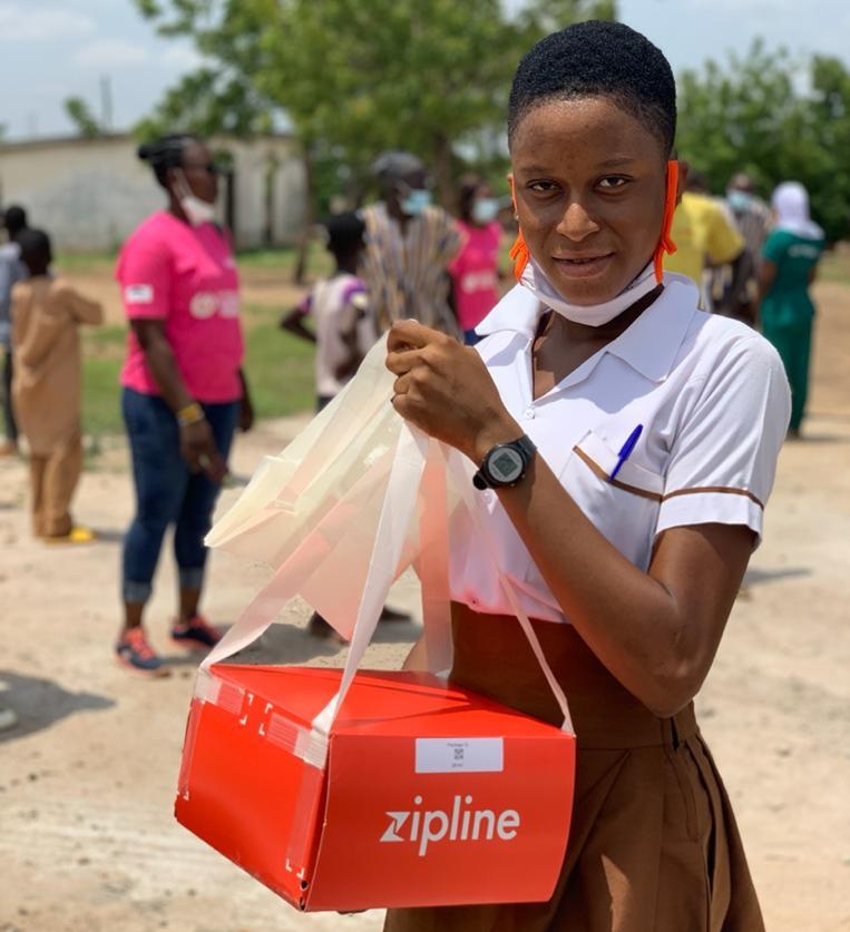 Zipline marks Menstrual Hygiene Day with donations to schools