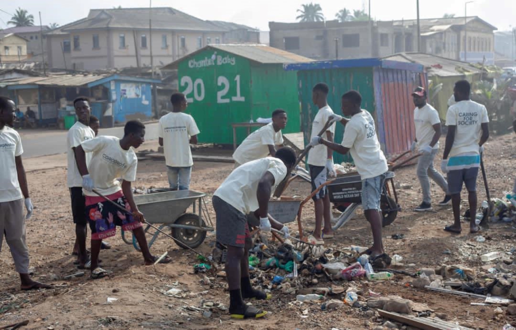 Corpnation Foundation cleans Sekondi-Takoradi