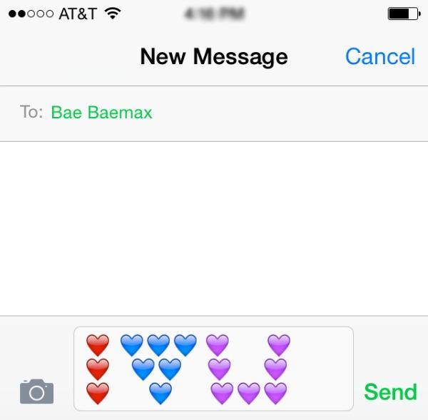 14 different ways to say 'I love you' using only emojis