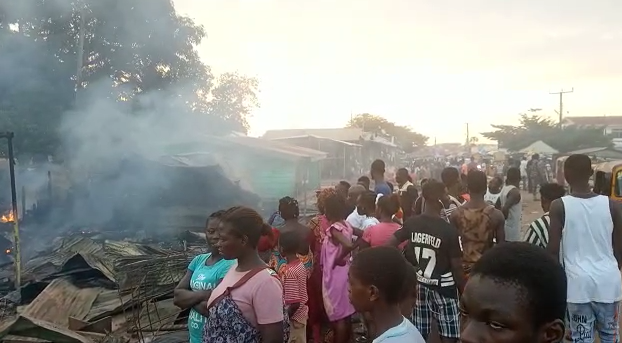 Fire destroys property at Asankragwa in Western Region