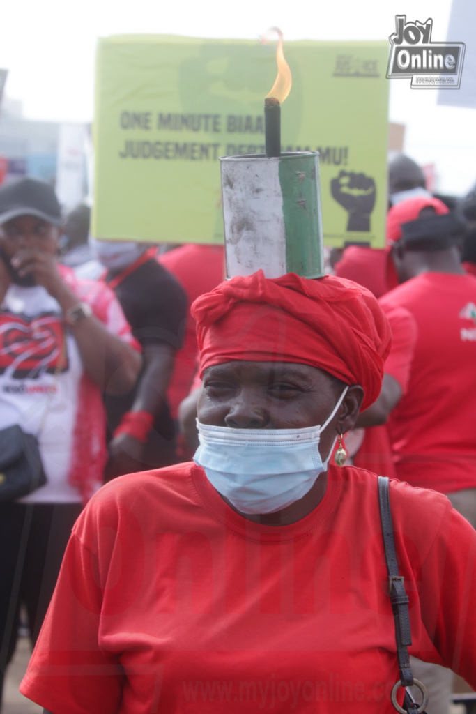 Photos : NDC marches for justice