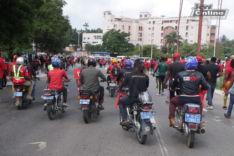 Photos : NDC marches for justice