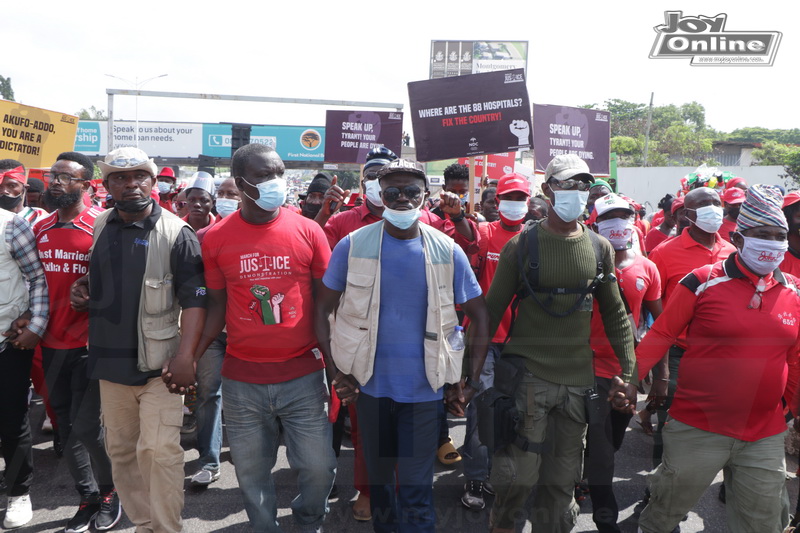 Photos : NDC marches for justice