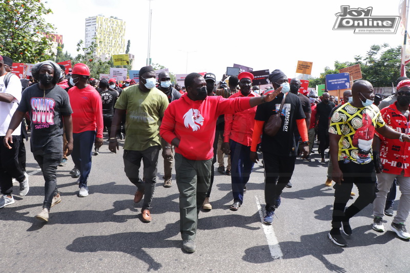 Photos : NDC marches for justice