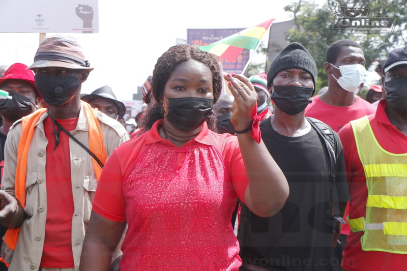 Photos : NDC marches for justice