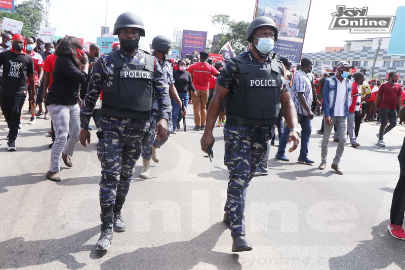 Photos : NDC marches for justice