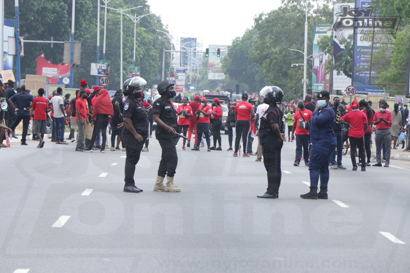 Photos : NDC marches for justice