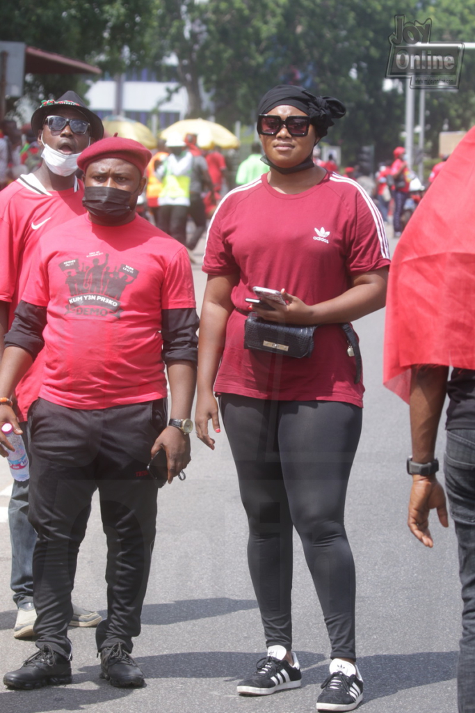 Photos : NDC marches for justice