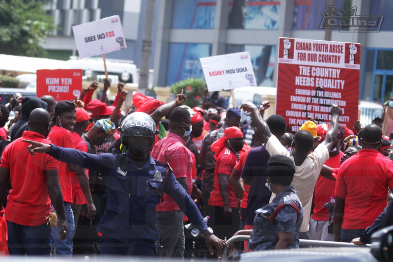 Photos : NDC marches for justice