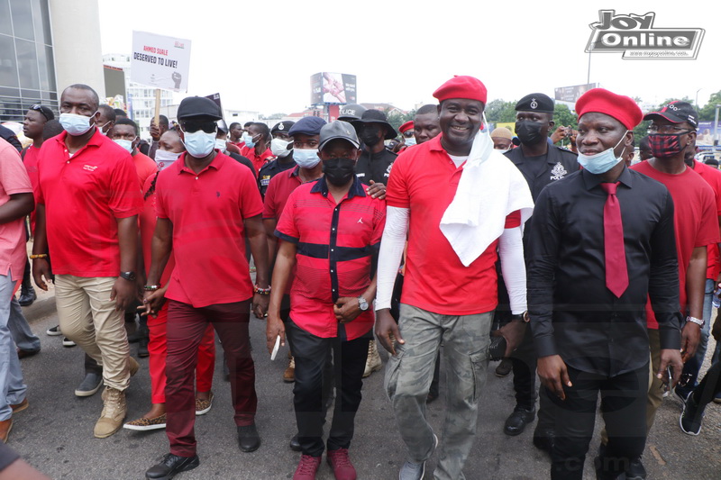 Photos : NDC marches for justice