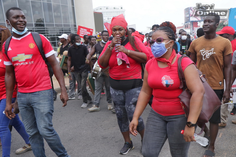 Photos : NDC marches for justice