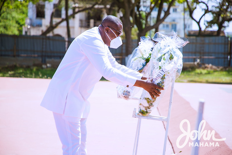 He was a father for all - John Mahama eulogises Prof Atta Mills at 9th wreath laying ceremony