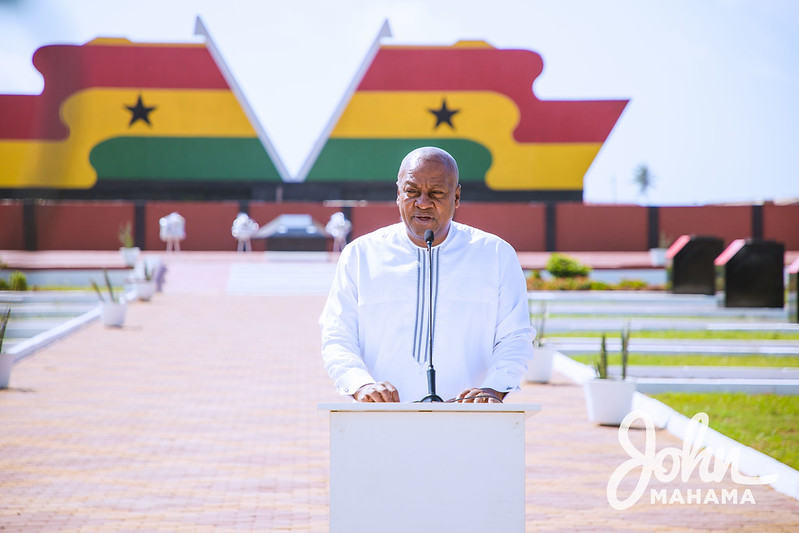 He was a father for all - John Mahama eulogises Prof Atta Mills at 9th wreath laying ceremony