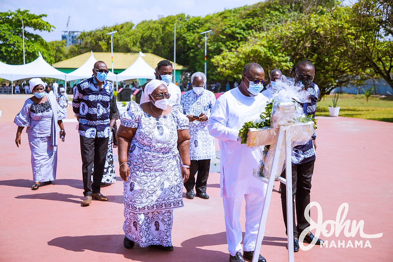 Photos: 9th wreath-laying ceremony for late John Evans Atta-Mills