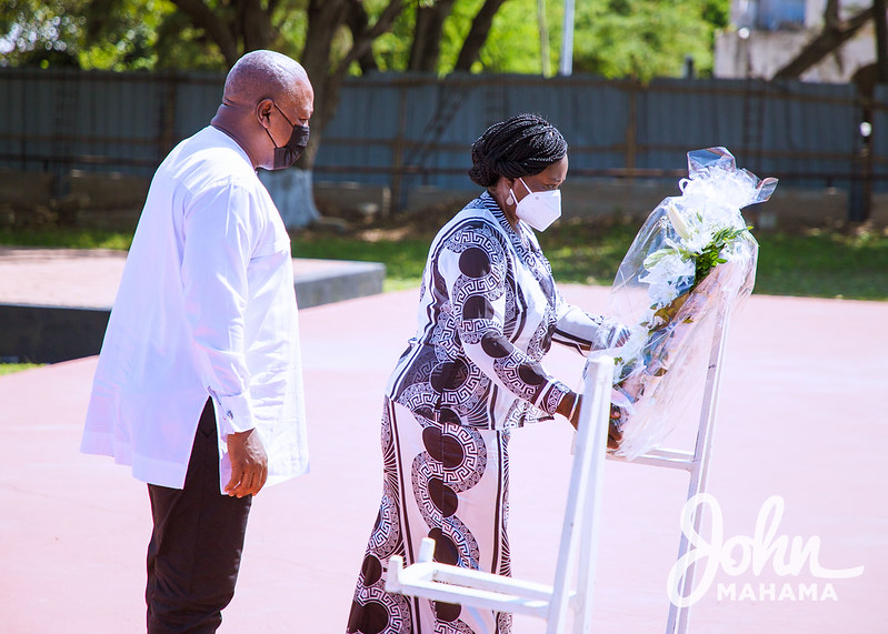 He was a father for all - John Mahama eulogises Prof Atta Mills at 9th wreath laying ceremony