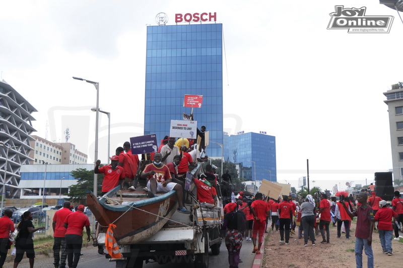 Photos : NDC marches for justice