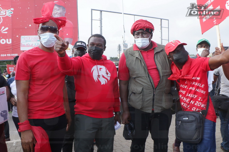 Photos : NDC marches for justice