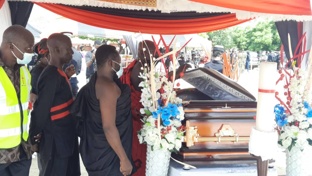 Photos: Police officer killed in Jamestown bullion van attack buried