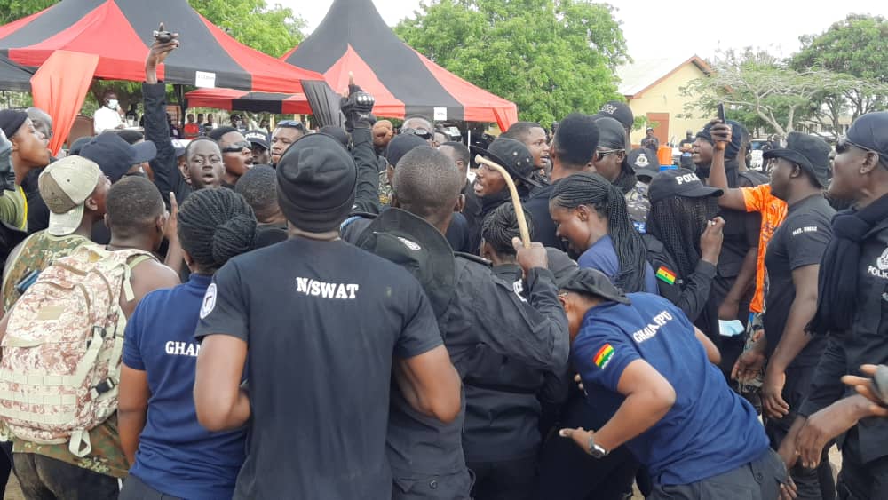 Photos: Slain police officer, Emmanuel Osei goes home today