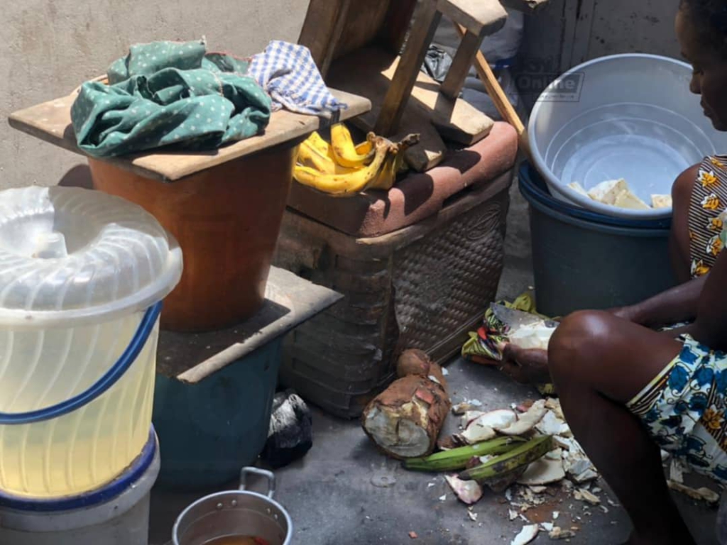 AMA officials clamp down on unhygienic kenkey joints, seize fermented dough