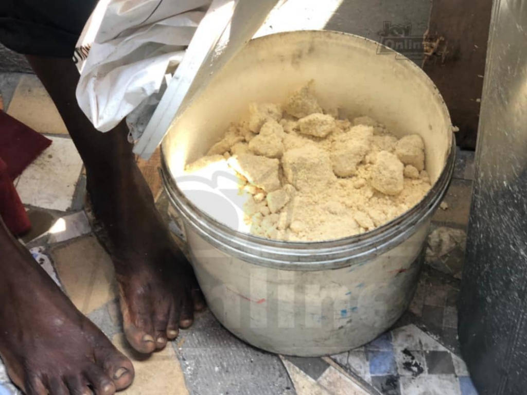 AMA officials clamp down on unhygienic kenkey joints, seize fermented dough