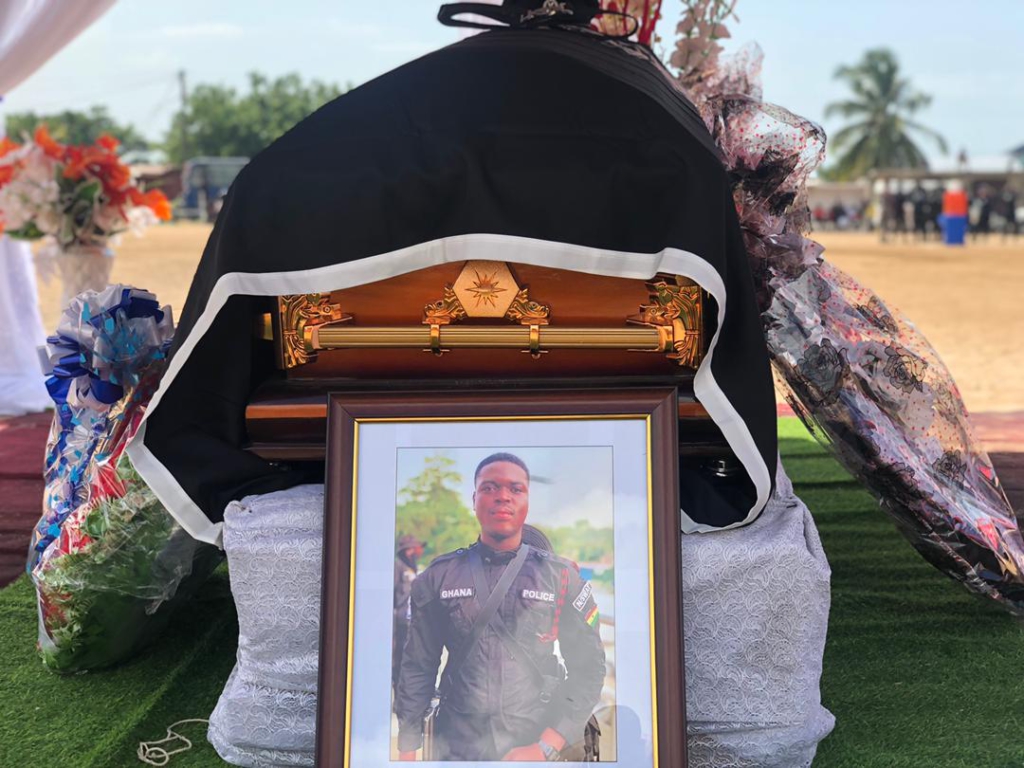 Slain police officer, Emmanuel Osei in Jamestown bullion van attack promoted to Lance Corporal