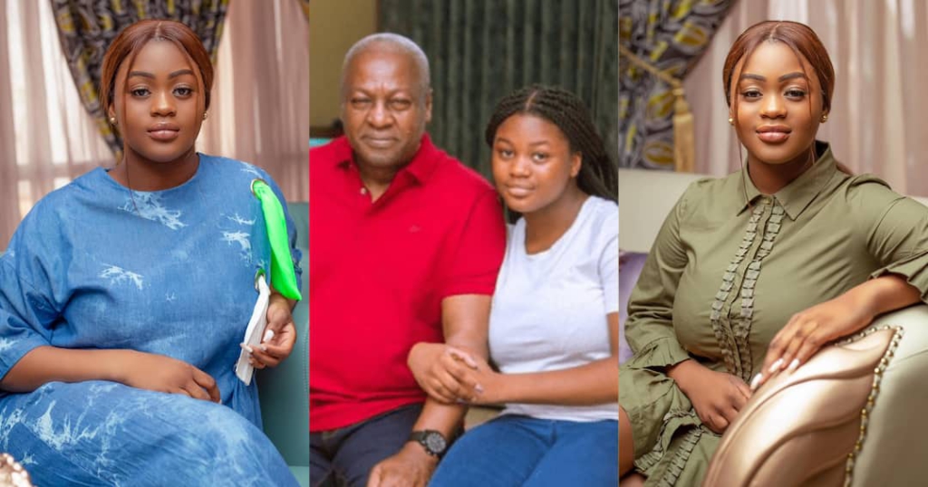 My daughter Farida has no Facebook or Instagram account - Mahama