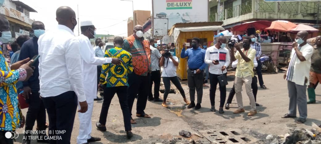 Greater Accra Regional Minister intensifies 'Make Accra work' campaign by demolishing illegal structures