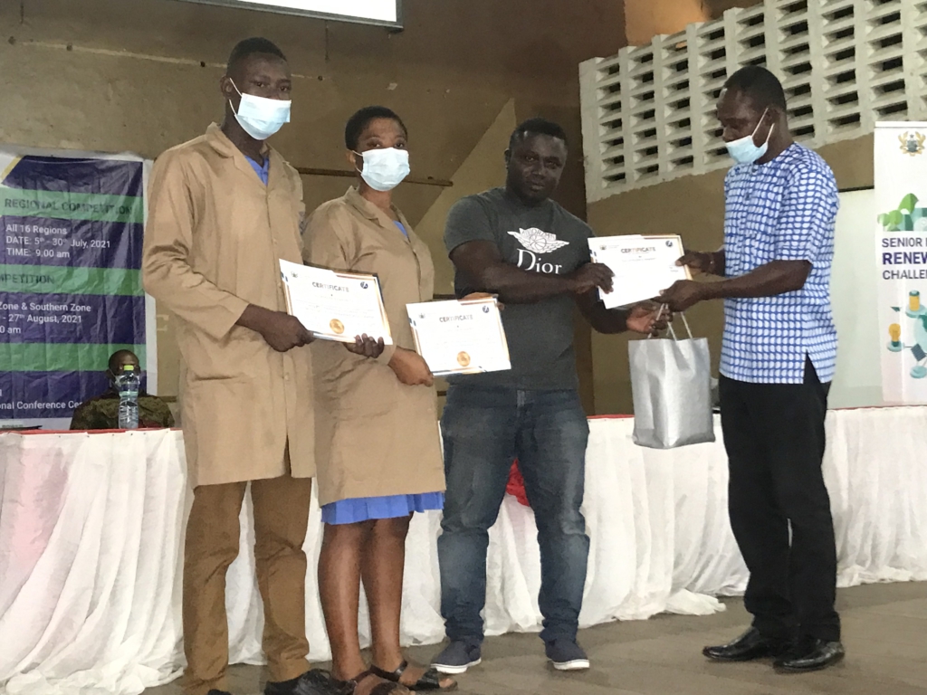 Gyaama Pensan Senior High wins Renewable Energy Challenge for Ashanti Region