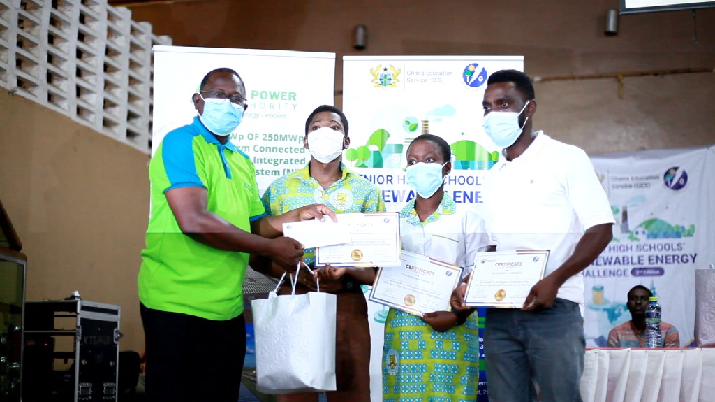 Gyaama Pensan Senior High wins Renewable Energy Challenge for Ashanti Region