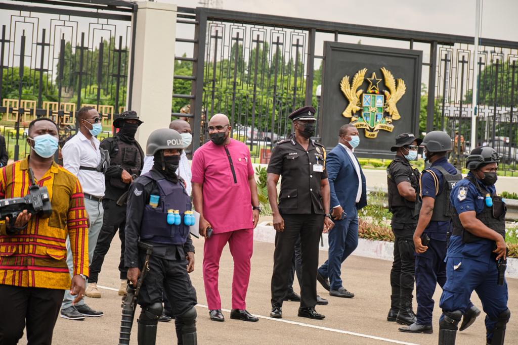 Photos: Onward marching NDC supporters walking for justice