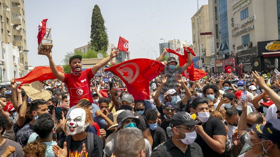 Tunisia's PM sacked after violent Covid protests