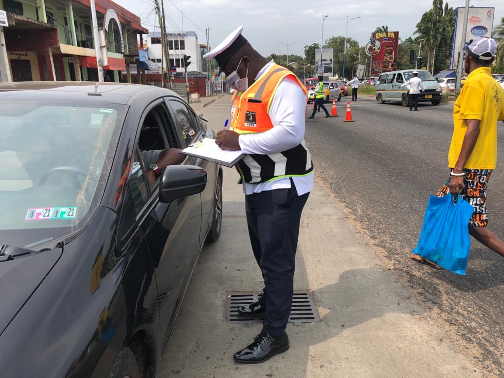 Police enforce speed limits in Accra as they arrest 26 offenders
