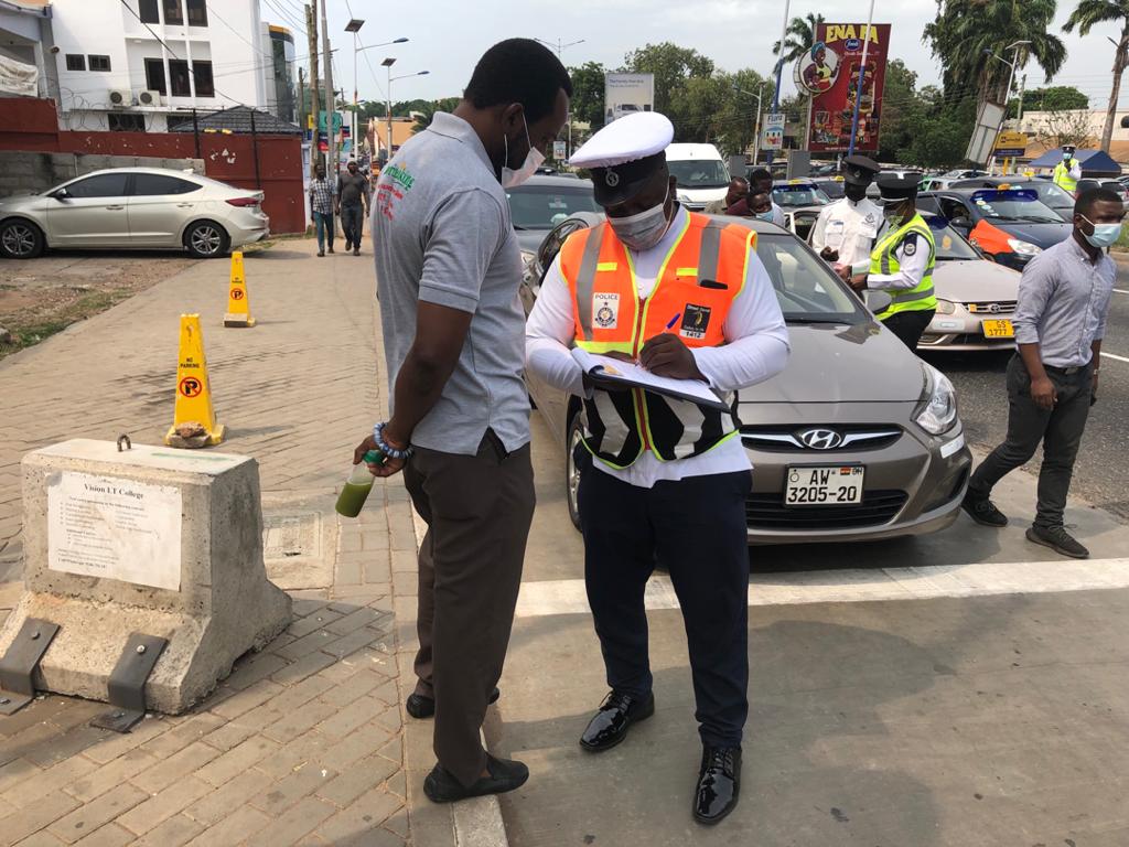 Police enforce speed limits in Accra as they arrest 26 offenders