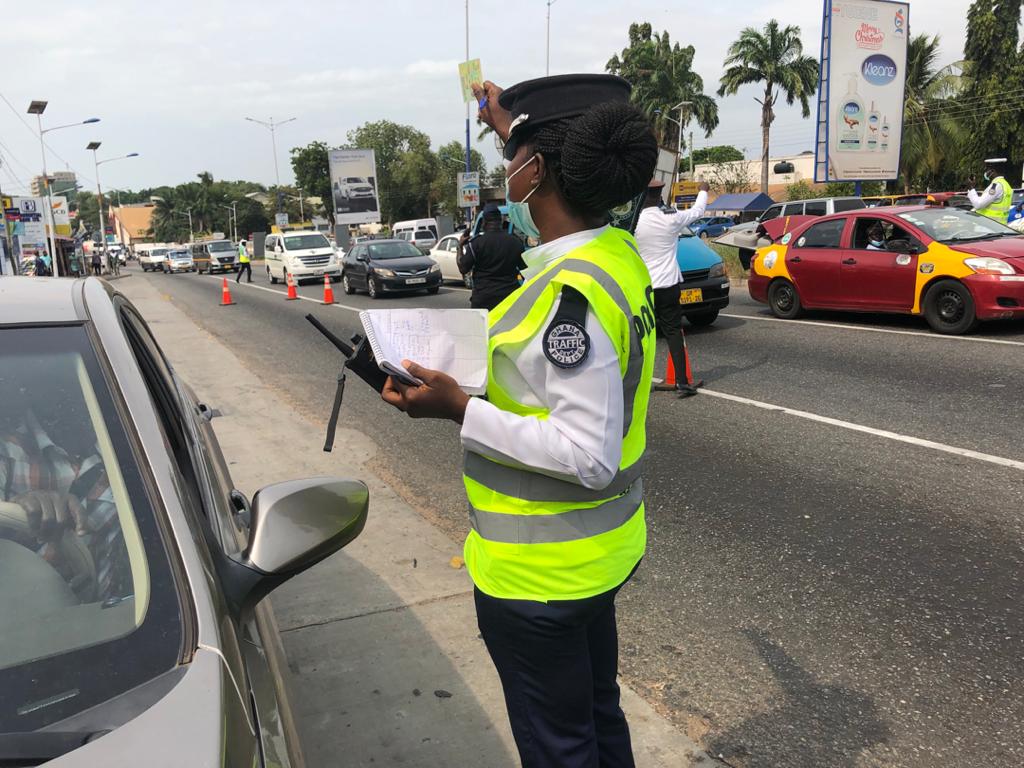 Police enforce speed limits in Accra as they arrest 26 offenders