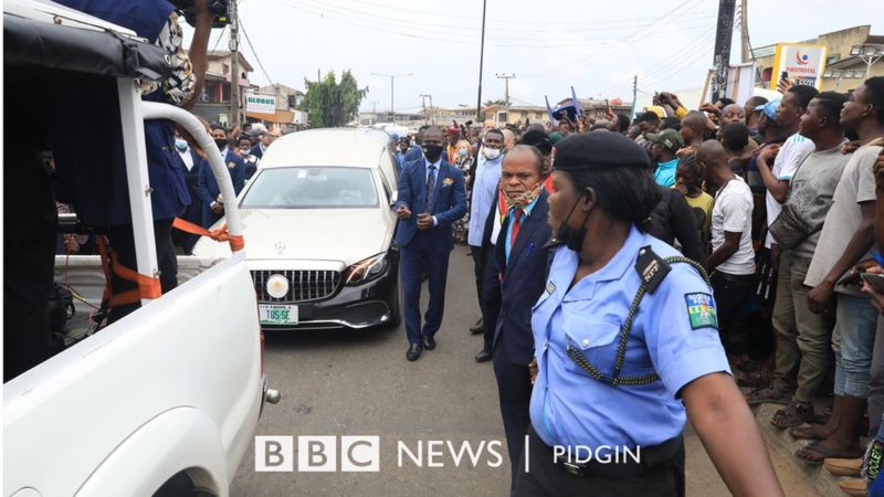 Photos: Prophet TB Joshua laid in state at Synagogue Church of All Nations