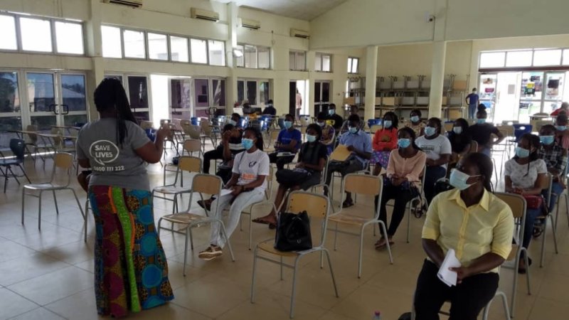 Campus tour on sexual and gender-based violence reaches UHAS
