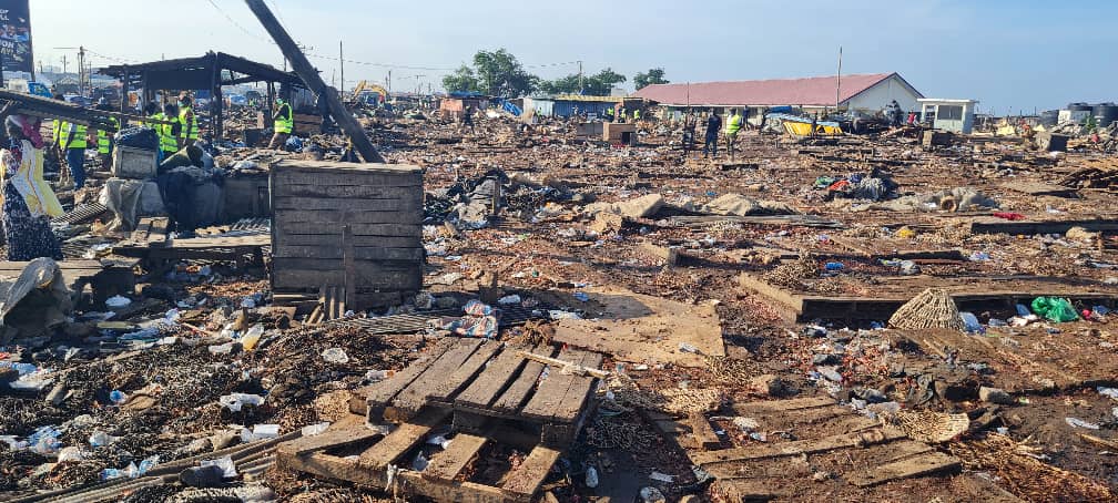 Police fire tear gas, warning shots at Agbogbloshie Market