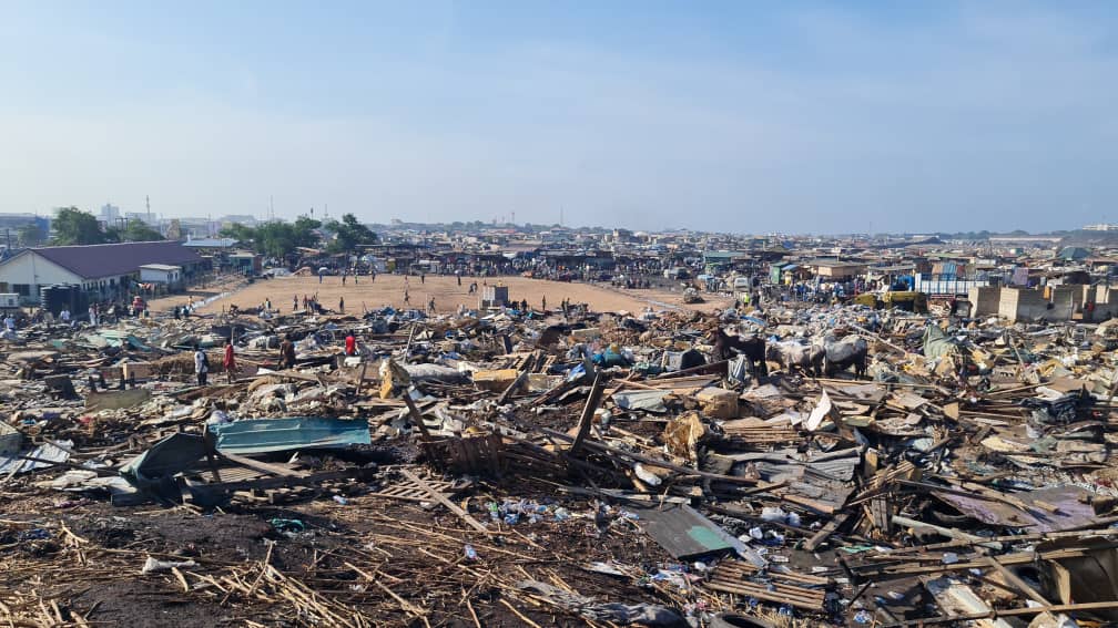 Police fire tear gas, warning shots at Agbogbloshie Market