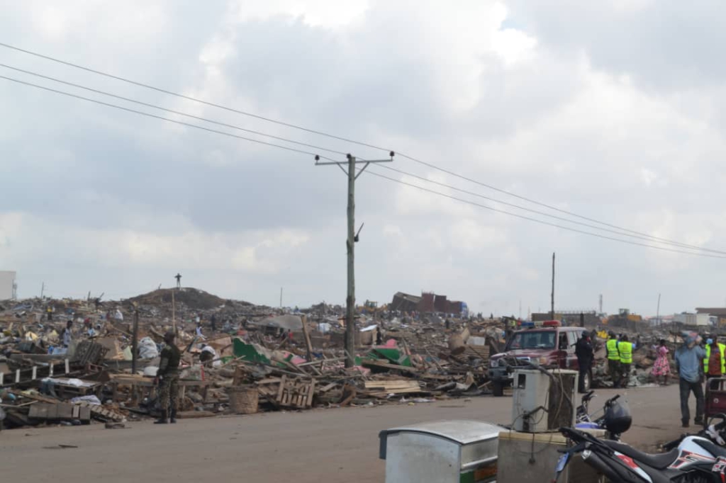 Photos: Agbogbloshie onion sellers relocated to Adjen Kotoku