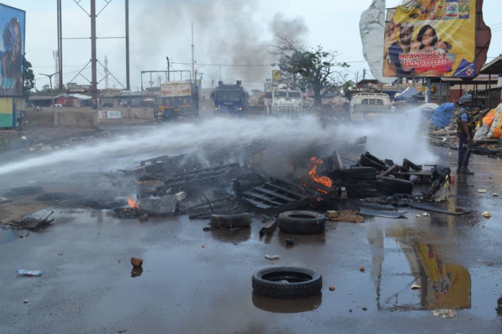 Photos: Agbogbloshie onion sellers relocated to Adjen Kotoku