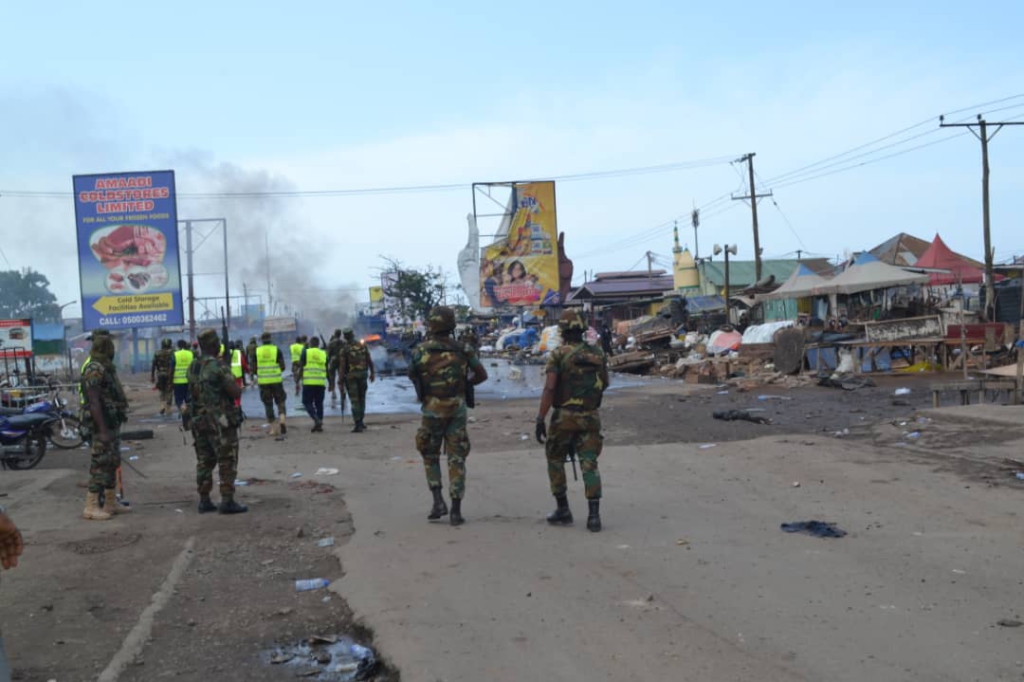 Photos: Agbogbloshie onion sellers relocated to Adjen Kotoku