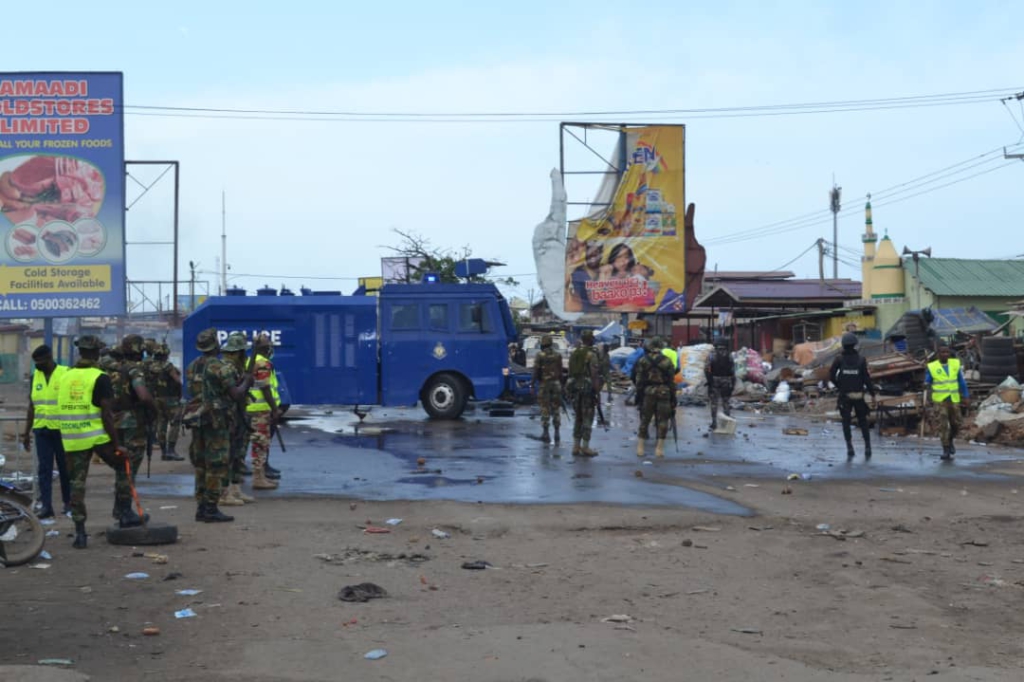 Photos: Agbogbloshie onion sellers relocated to Adjen Kotoku