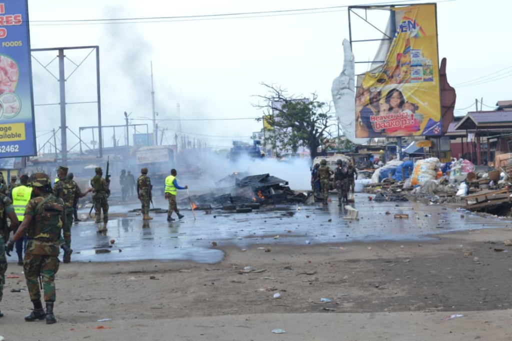 Photos: Agbogbloshie onion sellers relocated to Adjen Kotoku